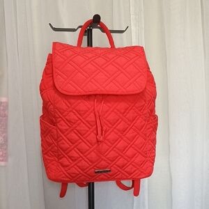 Vera Bradley Red Quilted Backpack